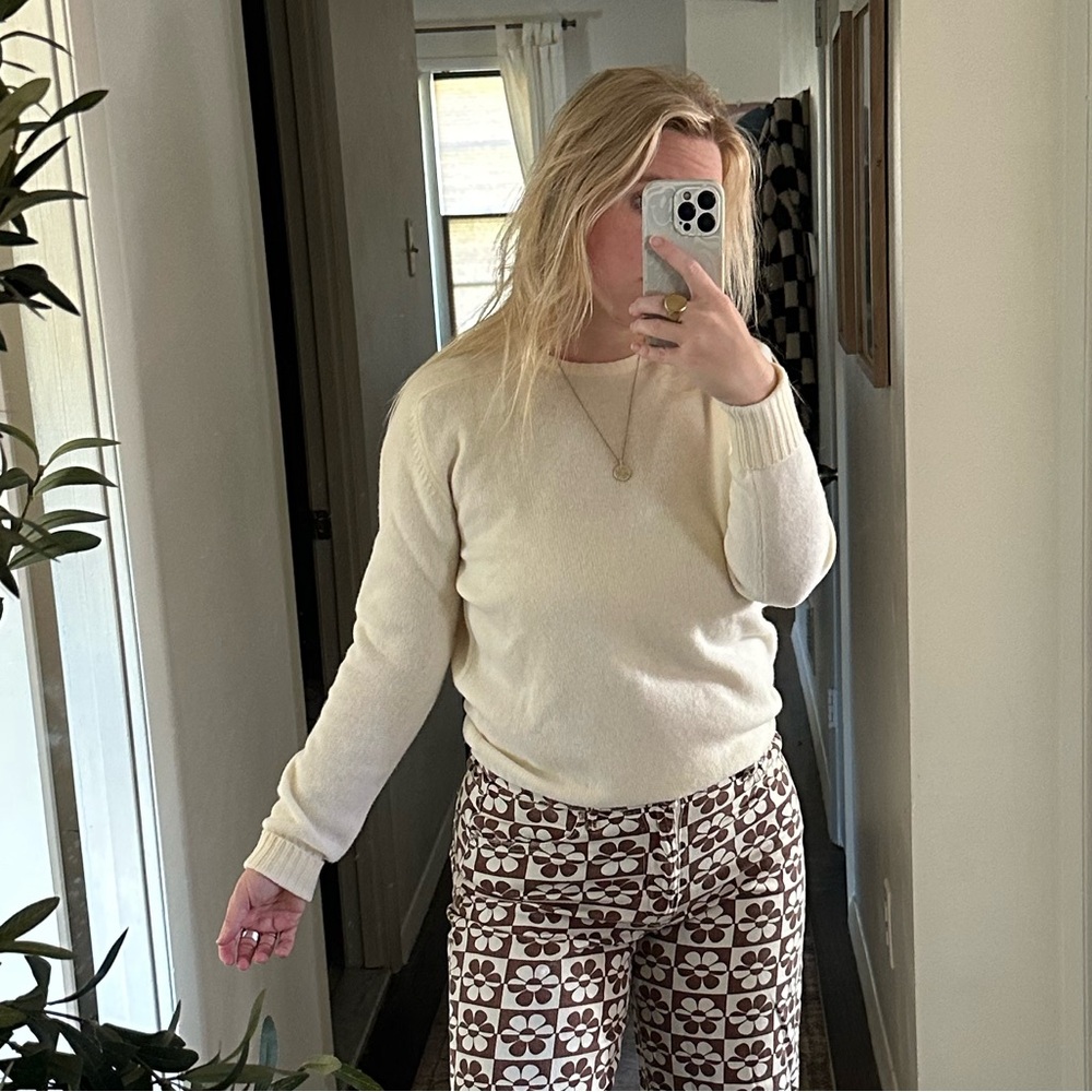 SALE — Vintage Wool Barbara Lee Sweater